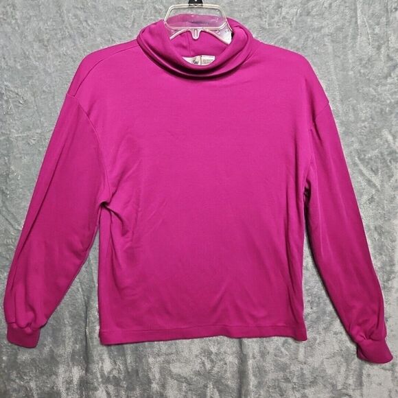 Colter Bay Tops - Colter Bay Women's Sz XL pink turtleneck long sleeve poly cotton Singapore